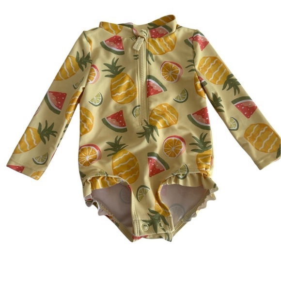 Carter's Other - Carter's Yellow Rashguard Swimwear